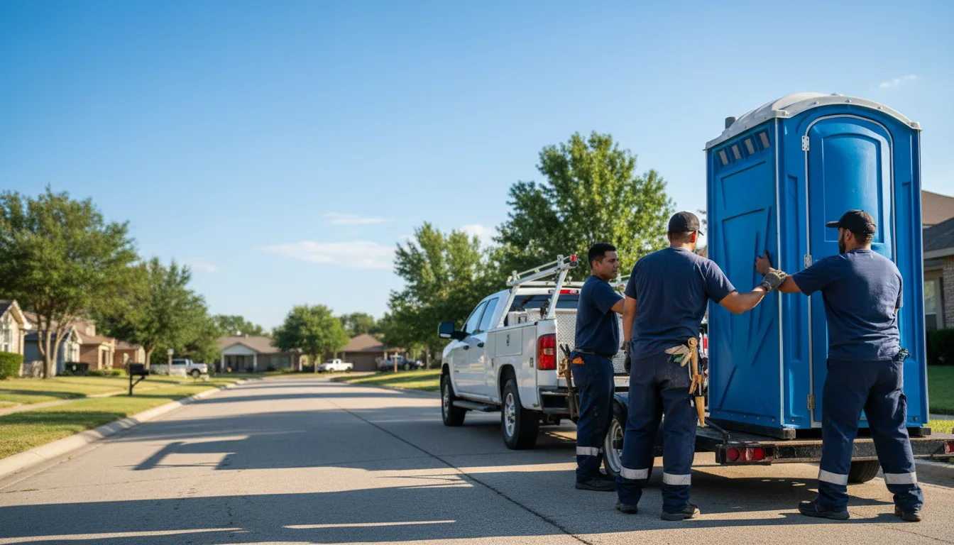 Portable Toilet Rental in Nolan, TX near me